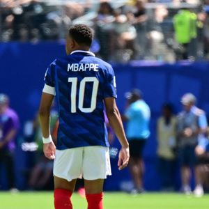 MetLife Stadium, New Jersey (NY), 16/06/2026 - COUPE DU MONDE / FRANCE - SÉNÉGAL - Le joueur français Kylian Mbappé lors du match FRANCE - SÉNÉGAL, comptant pour la première journée du groupe I de la Coupe du monde de la FIFA 2026, qui s'est déroulé au MetLife Stadium, dans le New Jersey, dans l'après-midi du mardi 16 juin. ( - Match du groupe I « France - Sénégal (3-1) » lors de la Coupe du monde de la FIFA 2026 (FIFA World Cup 2026) le 16 juin 2026. © PsnewZ/Bestimage