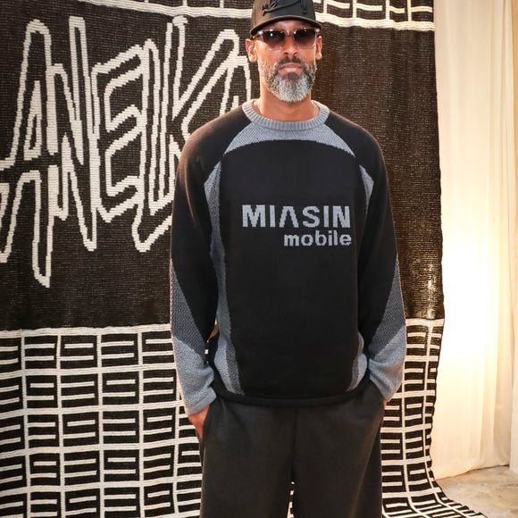 Nicolas Anelka lors de la présentation de la collection de N. Anelka X Miasin à La Galerie Paradis, Paris, France, le 17 novembre 2025. © Jack Tribeca / Bestimage