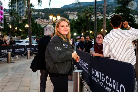 Camille Gottlieb - Le prince Albert II de Monaco donne le départ du 9ème E-Rallye de Monte-Carlo, sur la place du Casino à Monaco, le 15 octobre 2025. © Claudia Albuquerque/Bestimage