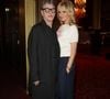 A la sortie du tournage, le couple est apparu toujours aussi complice et tactile !
Exclusif - Marc Lavoine (co-producteur du spectacle) et sa compagne Adriana Karembeu lors de la générale du spectacle musical "Les Souliers Rouges" au Casino de Paris, le 24 janvier 2025.
© Guirec Coadic/Bestimage