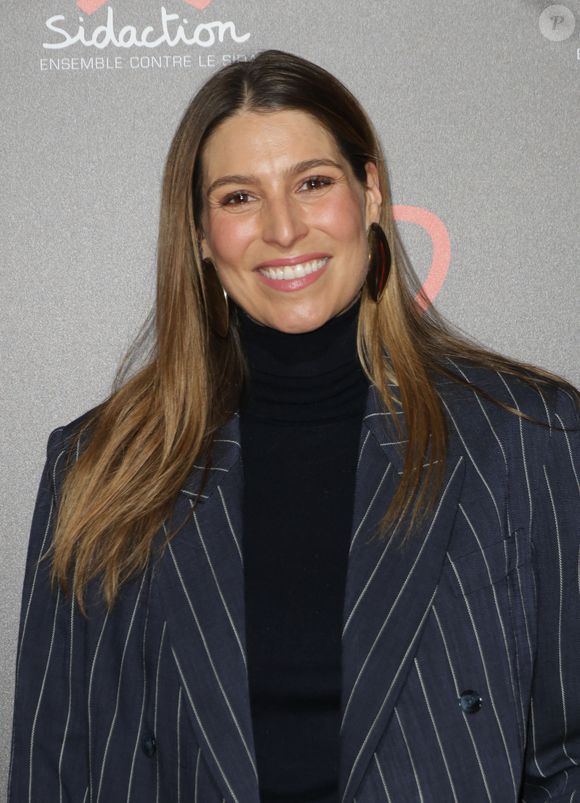 Laury Thilleman - Photocall de la soirée de lancement du Sidaction 2025 au Lido à Paris. © Coadic Guirec/Bestimage