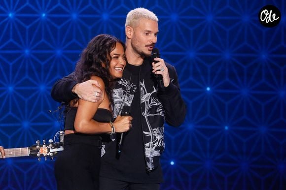 Récemment recalée à son examen de français, l'épouse de M. Pokora sécurise ainsi son ancrage familial aux États-Unis.

Exclusif - M. Pokora (Matt Pokora) et sa femme Christina Milian - Surprises - Enregistrement de l'émission "La boîte à secrets N°17", présentée par F.Bollaert et diffusée le 19 janvier 2024 sur France 3
Christophe Clovis / Bestimage