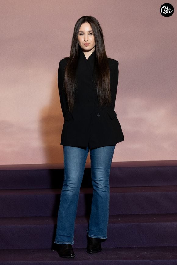 Ambre de la Star Academy 2025 - Photocall de l'avant-première mondiale parisienne de la saison 4 Netflix de "Bridgerton" au Palais Brongniart à Paris, France, le 14 janvier 2026. © Cyril Moreau/Bestimage