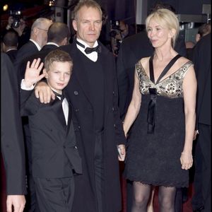 Sting, sa femme Trudie Styler et leur fils Giacomo à Londres en 2006. ©Bestimage