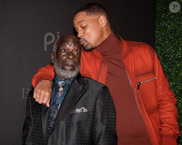 Joseph Marcell et Will Smith - People à la projection de la nouvelle série "Bel-Air" à Santa Monica, remake de la célèbre série "Le prince de Bel Air". Le 9 février 2022
© Billy Bennight-AdMedia / Zuma Press / Bestimage