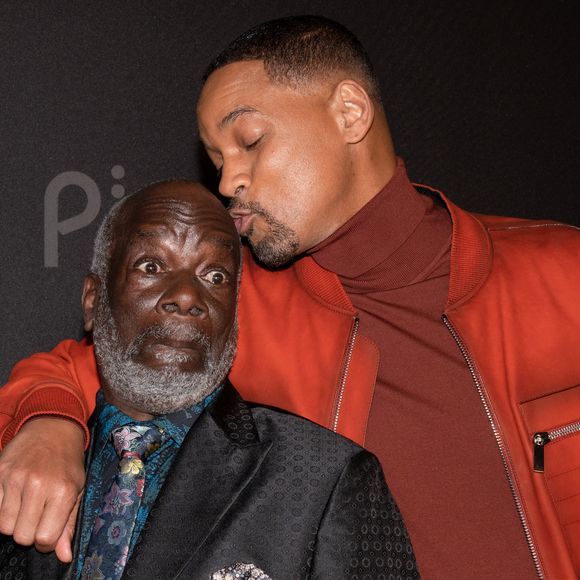 Joseph Marcell et Will Smith - People à la projection de la nouvelle série "Bel-Air" à Santa Monica, remake de la célèbre série "Le prince de Bel Air". Le 9 février 2022
© Billy Bennight-AdMedia / Zuma Press / Bestimage