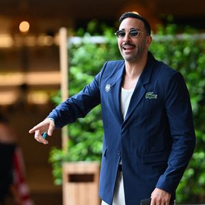 Adil Rami au Village de Roland Garros le 01 juin 2025 à Paris, France. Photo by ABACAPRESS.COM