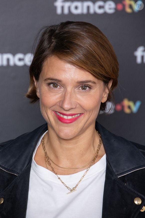 Melanie Taravant assiste à la conférence de presse de France TV le 04 septembre 2024 à Paris, France. Photo par Nasser Berzane/ABACAPRESS.COM