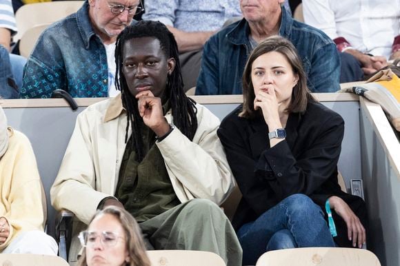 Mory Sacko en tribunes lors des Internationaux de France de Tennis de Roland Garros 2025, à Paris, France, le 6 juin 2025. © Jacovides-Moreau/Bestimage