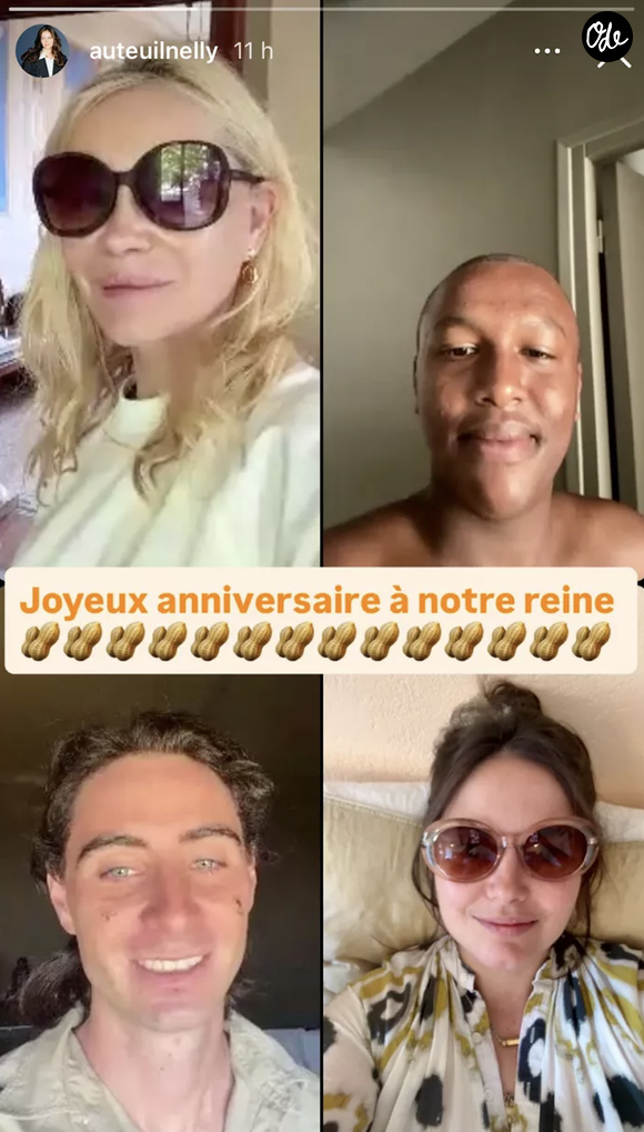 Story Instagram Nelly Auteuil