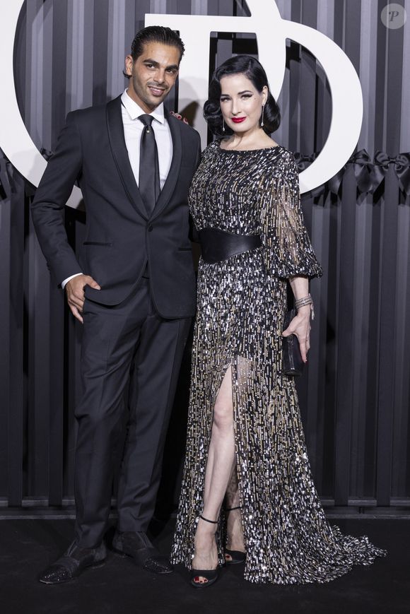 Dita Von Teese, Christophe Licata - Gala d'ouverture de la saison de la danse 2021/2022 au Palais Garnier à Paris le 24 septembre 2021
© Olivier Borde / Bestimage
