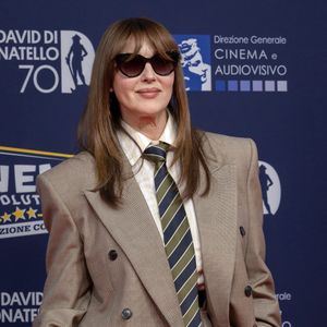 Monica Bellucci - Les célébrités sur la scène de la 70ème cérémonie David di Donatello Awards à Rome, le 7 mai 2025. @PacificPressAgency / Bestimage