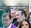Les obsèques de l'acteur de 55 ans se sont tenues en l'église Sainte-Anne de Polangis, dans sa commune de Joinville-le-Pont.

Eric Collado, Jean Dujardin, Manu Joucla - Arrivées aux obsèques de Bruno Salomone en l'église Sainte-Anne de Polangis de Joinville-le-Pont (Val-de-Marne) le 23 mars 2026. © Cyril Moreau Dominique Jacovides / Bestimage