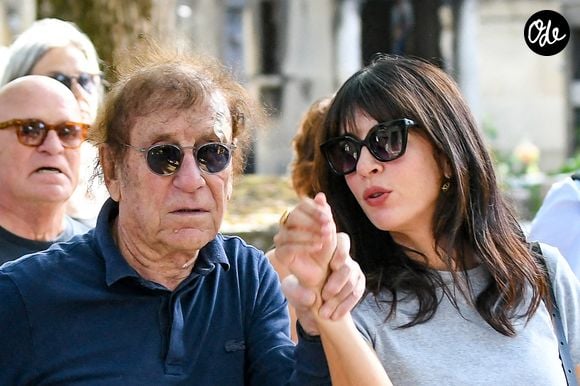 Alain Souchon et Nolwenn Leroy aux arrivées des obsèques de Catherine Ringer, la chanteuse des Rita Mitsouko, au cimetière de Montmartre, dans le 18ème arrondissement de Paris, France, le 19 septembre 2026. © Bestimage