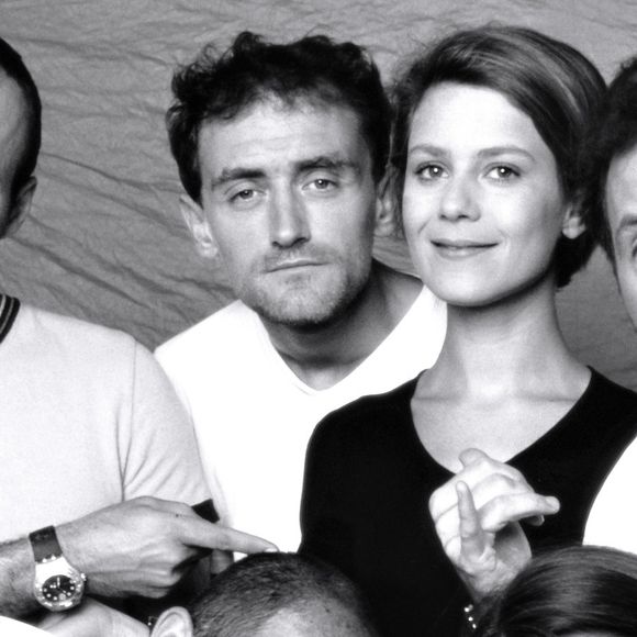 Les Robins des bois ,Pierre-François Martin-Laval dit Pef, Marina Foïs, Maurice Barthelemy, Pascal Vincent, Elise Larnicol, Jean-Paul Rouve le 13 juin 1999.
© Cédric Perrin / Bestimage