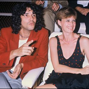 Julien Clerc et Miou-Miou en mille-neuf-cent-quatre-vingt. © BERTRAND RINDOFF PETROFF / BESTIMAGE
