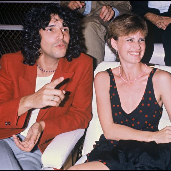 Julien Clerc et Miou-Miou en mille-neuf-cent-quatre-vingt. © BERTRAND RINDOFF PETROFF / BESTIMAGE