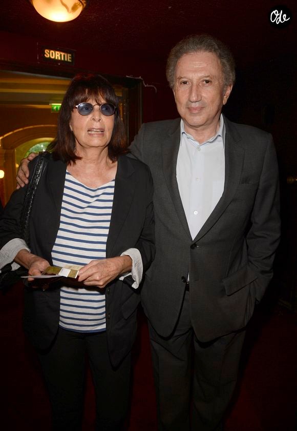 Françoise Coquet et Michel Drucker au concert de Patrick Bruel au Théâtre du Châtelet à Paris le 6 juin 2016. 

© Coadic Guirec / Bestimage