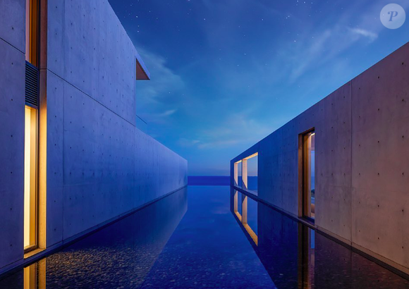 La villa de Beyoncé et Jay-Z, réalisée par l'architecte Tadao Ando. Photos partagées sur Instagram le 22 mai 2023.