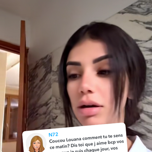 En outre, Louana se retrouve quelque peu contusionnée de partout mais aucune séquelle n'est à déplorer. 

Louana Franco révèle avoir perdu beaucoup de cheveux suite à son accident à cheval au Maroc. Snapchat