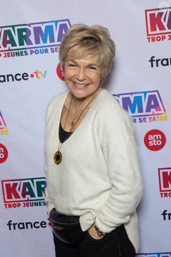 Véronique Jannot assiste à la première de la série 'Karma, trop jeunes pour se taire' au Grand REX le 29 janvier 2026 à Paris, France. Photo by Nasser Berzane/ABACAPRESS.COM