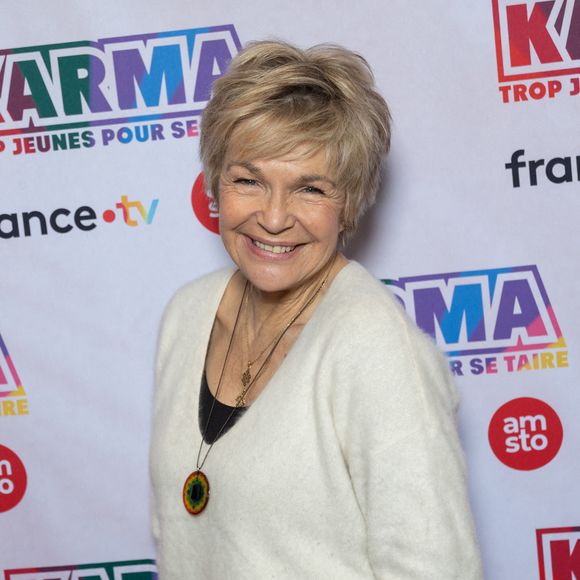 Véronique Jannot assiste à la première de la série 'Karma, trop jeunes pour se taire' au Grand REX le 29 janvier 2026 à Paris, France. Photo by Nasser Berzane/ABACAPRESS.COM
