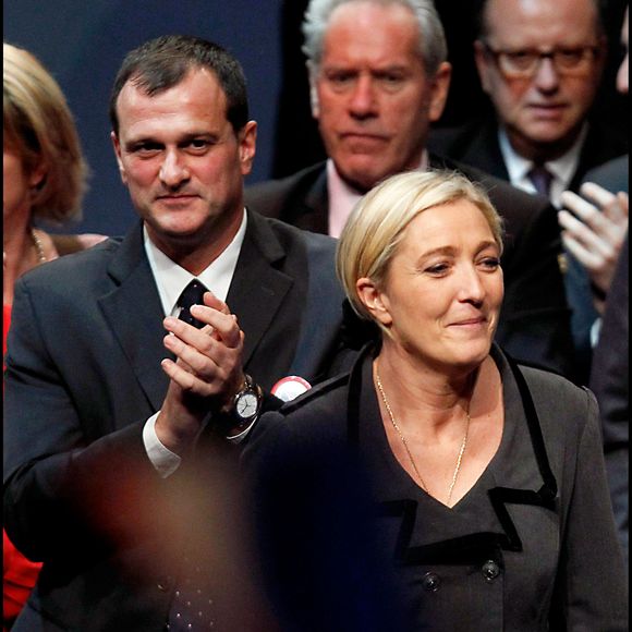 Marine Le Pen et Louis Aliot - XVe congrès du FN à Tours en 2011
©DOMINIQUE JACOVIDES / BESTIMAGE
