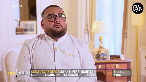 Alexy, finaliste de "Top Chef", s'est incliné face à la gagnante Viviana.