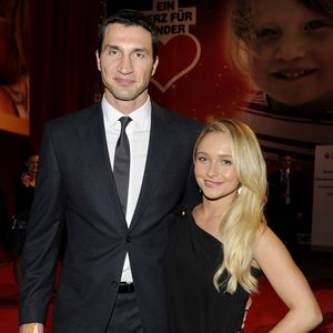 Hayden Panettiere et son compagnon Wladimir Klitschko - Gala de charite "un coeur pour les enfants" a Berlin en Allemagne le 7 decembre 2013. API / BESTIMAGE