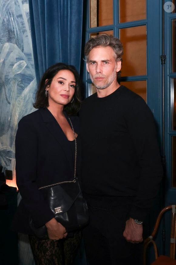 Exclusif -  Lola Dewaere et son compagnon Gianni Giardinelli - Quatrième édition de la soirée "Les jeudis de Sandra" au Café Lapérouse organisée par S.Sisley à Paris le 29 février 2024. © Jack Tribeca / Bestimage