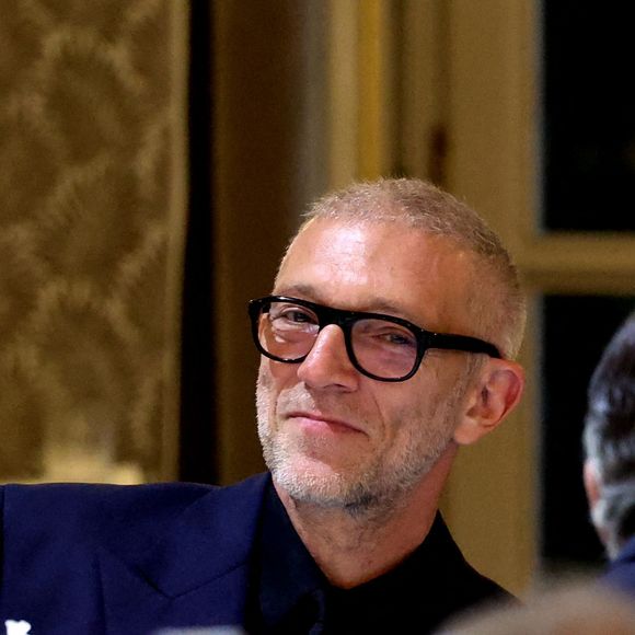Vincent Cassel lors du dîner d’État en l’honneur du président brésilien et de sa femme au palais présidentiel de l’Élysée à Paris, France, le 5 juin 2025. 

© Dominique Jacovides / Bestimage