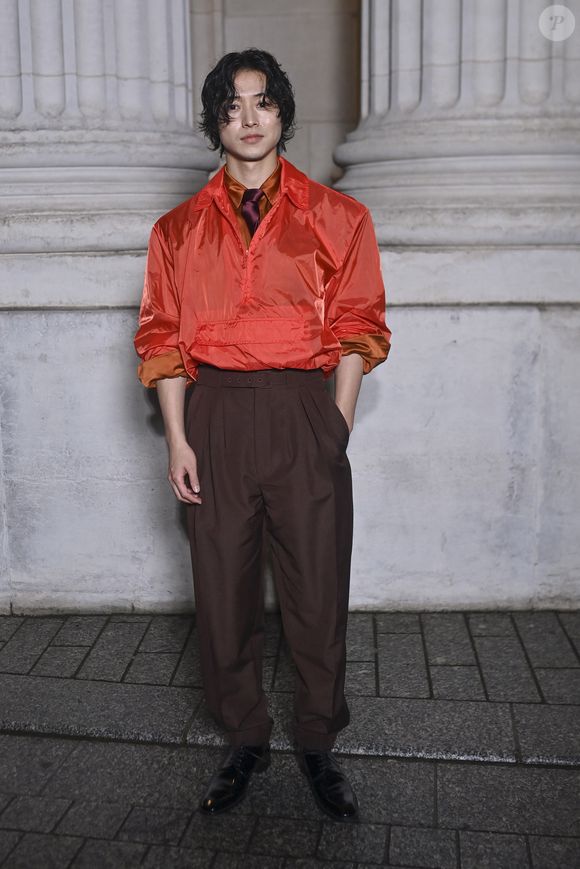 Kento Yamazaki - Photocall du Défilé de mode Saint Laurent Collection Homme Printemps-Été 2026 dans le cadre de la Fashion Week de Paris, France, le 27 janvier 2026.
 
© Olivier Borde / Bestimage