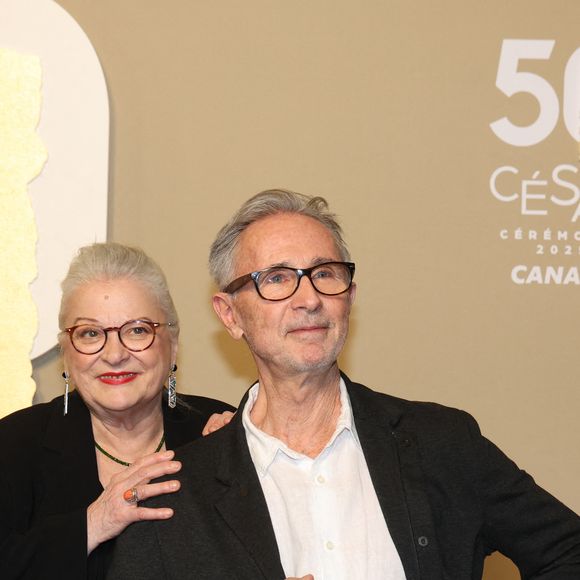 Josiane Balasko et Thierry Lhermitte - Photocall des lauréats (pressroom) de la 50ème cérémonie des César à l'Olympia à Paris le 28 février 2025

© Dominique Jacovides / Olivier Borde / Bestimage