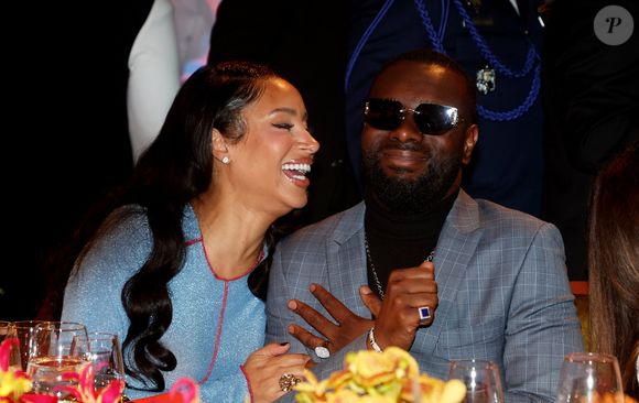 Aujourd’hui, elle dit aspirer à un amour plus authentique et apaisé.

Gims et Demdem lors du Dîner de gala organisé par la Fondation "Children of Africa" à l'initiative de Madame D.Ouattara, Première Dame de Côte d'Ivoire et Présidente fondatrice de "Children of Africa" au Sofitel Ivoire à Abidjan, le 1er Mars 2024.

© Dominique Jacovides / Bestimage