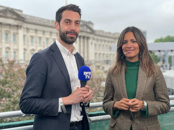Mariage de Guillaume Cérin, journaliste LCI, et son compagnon Thomas Pernette, spécialiste royauté déjà vu sur BFMTV.
