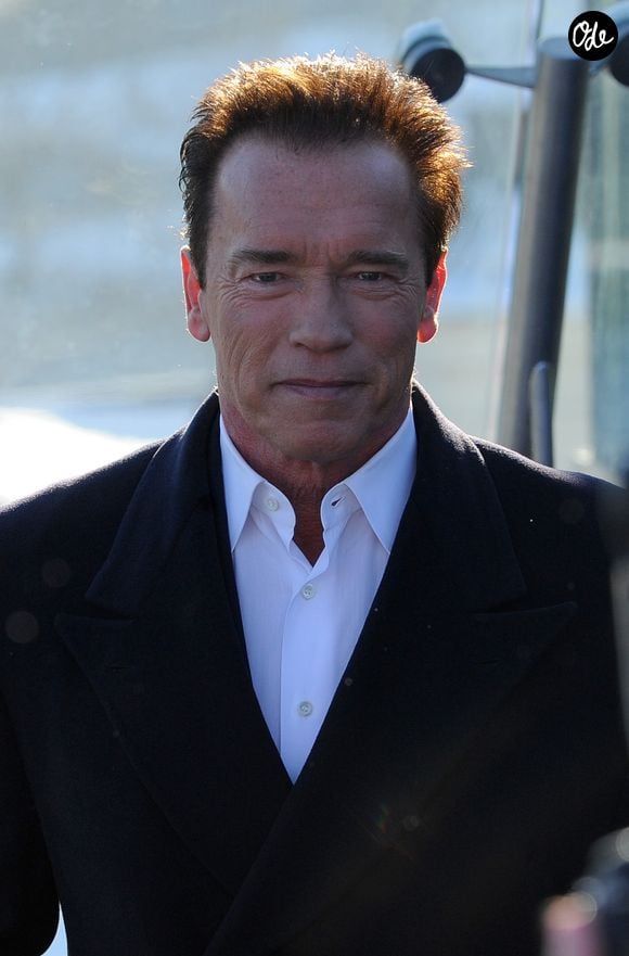 Arnold Schwarzenegger etait a Moscou pour un photocall a l'hotel Ritz-Carlton. 
ITAR TASS / BESTIMAGE