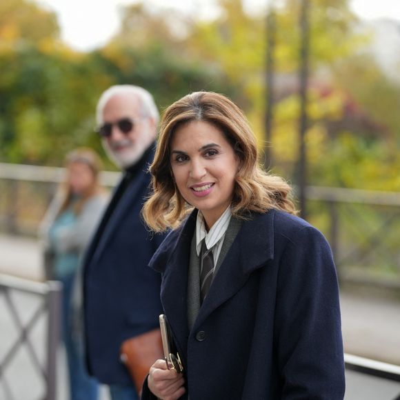 Après son départ de CNews et Europe 1, elle rejoint BFMTV.

Exclusif - Sonia Mabrouk passe devant les studios Rive Gauche à Paris le 5 novembre 2025.

© Anne-sophie Guebey / Bestimage