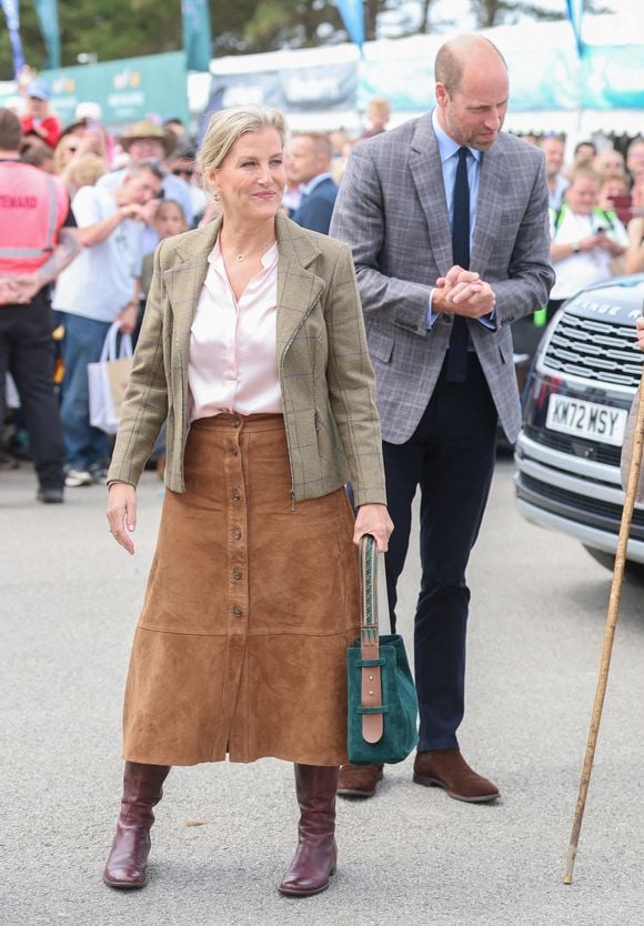 Le prince William et Sophie Rhys-Jones - Le prince de Galles, connu sous le nom de duc de Cornouailles lorsqu'il est en Cornouailles, et la duchesse d'Édimbourg assistent au Royal Cornwall Show au Royal Cornwall Showground, Whitecross, Wadebridge. Vendredi 6 juin 2025. Photo by Chris Jackson/PA Wire/ABACAPRESS.COM
