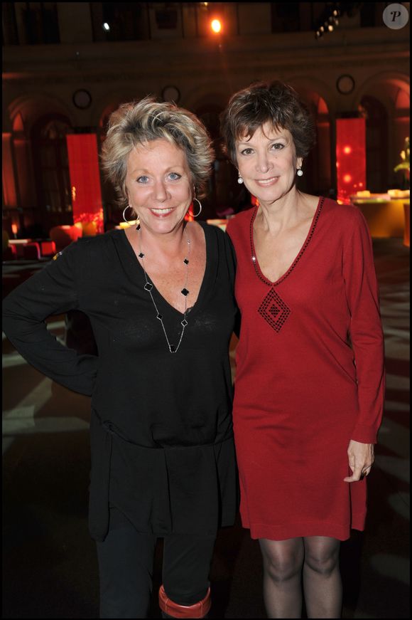 Catherine et Françoise Laborde - cocktail de rentrée de TF1 
© BORDENAVE-MOREAU / BESTIMAGE