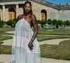 L'annulation est tombée dimanche 30 août 2026, dix minutes avant l'horaire prévu.
Aya Nakamura au photocall du défilé Jacquemus de la mode homme Printemps/Été 2026 dans le cadre de la Fashion Week de Paris dans les jardins de l’Orangerie à Versailles, France, le 29, 2025. © Olivier Borde/Bestimag