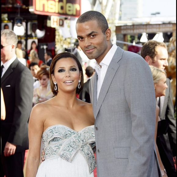 Tony Parker, Eva Longoria - 60ème prime time Emmy Awards au Nokia Theater de Los Angeles, 21/ 09/2008 © ALAIN ROLLAND / MAXIMA PROD / BESTIMAGE