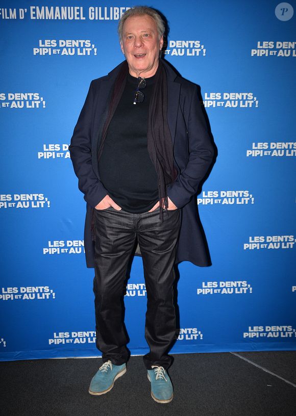 Herbert Léonard - Avant-première du film "Les dents, pipi et au lit" au cinéma UGC Ciné Cité Les Halles à Paris, France, le 27 mars 2018. © Veeren/Bestimage