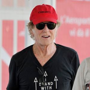 Exclusif -  Robert Redford et sa femme Sibylle Szaggars arrivent à Venise à l'occasion du 74ème Festival International du Film de Venise (Mostra) le 2 septembre 2017. (SGP / BESTIMAGE).