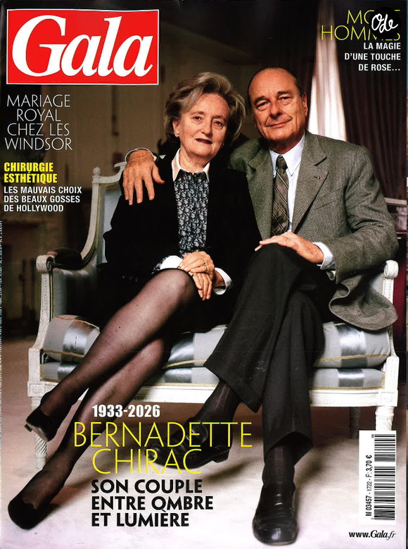 Couverture du magazine "Gala".
