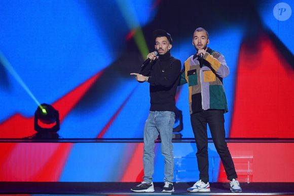 Exclusif -  Big Flo & Oli - Enregistrement de l'émission "La chanson Secrète" présentée par Nikos Aliagas à la Seine Musicale à Boulogne-Billancourt, qui sera diffusée le 29 décembre en prime time sur TF1. Le 27 novembre 2018
© D.Guignebourg-G.Gorassini / Bestimage
