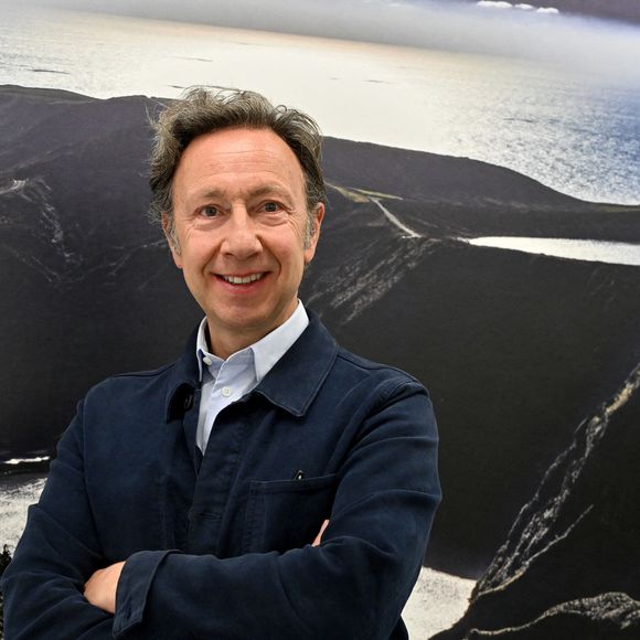 Exclusif -  Stéphane Bern - Le prince Albert II de Monaco a visité l'exposition photographique de l'artiste Micheline Pelletier « Les Açores Un jardin sur l’Atlantique » présentée par L’Oeil en Seyne, organisée par Jacqueline Franjou, la présidente de la Villa Tamaris à la Seyne sur Mer© Bruno Bebert/Bestimage