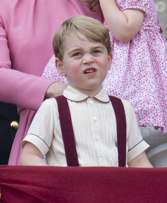 Le prince George à la parade "Trooping The Colour" à Londres, le 17 juin 2017.

Photo : Agence / Bestimage