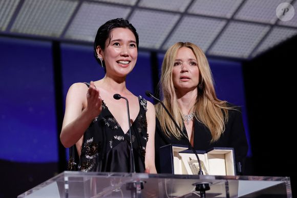 Ryūsuke Hamaguchi, Virginie Efira - Cérémonie de clôture du 79ème Festival International du Film de Cannes, le 23 mai 2026. © Borde-Jacovides-Moreau / Bestimage