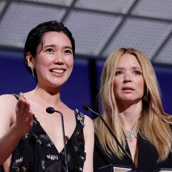 Ryūsuke Hamaguchi, Virginie Efira - Cérémonie de clôture du 79ème Festival International du Film de Cannes, le 23 mai 2026. © Borde-Jacovides-Moreau / Bestimage