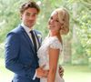 Katrina Patchett, danseuse emblématique de "Danse avec les stars" a été mariée

Exclusif - Katrina Patchett et Valentin D'Hoore dans les jardins du château - Mariage de Katrina Patchett et Valentin D'Hoore à la mairie de Linselles dans les Hauts-de-France suivi d'une cérémonie civile d'échange d'anneaux, dont le maître de cérémonie était Maxime Dereymez, dans l'orangerie du château du Biez à Pecq en Belgique. © Philippe Doignon/Bestimage

Crédits obligatoires :
Valentin D'Hoore habillé par Hugo Boss
Katrina Patchett en robe Costarellos et chaussures Louboutin
Coiffure : Alexandra Dieu pour Vog coiffure
Maquillage : Marie Laure Thanneur